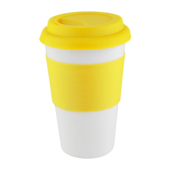 Soft Touch mug with silicone