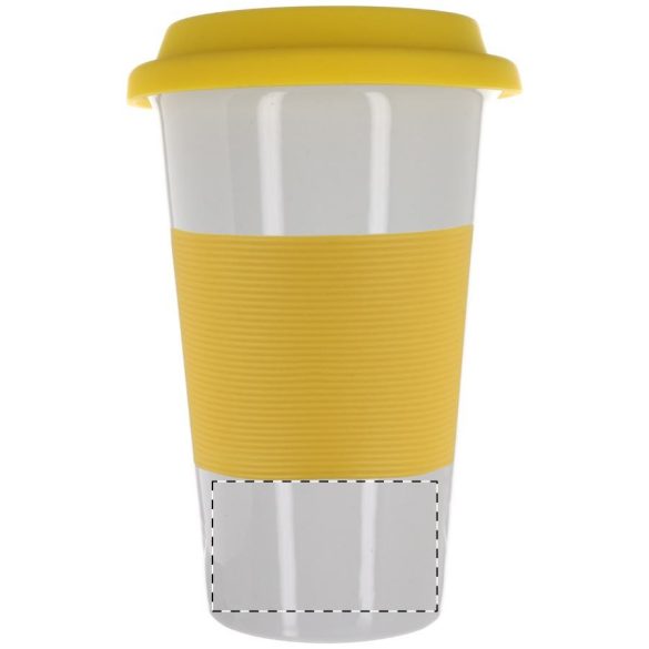 Soft Touch mug with silicone