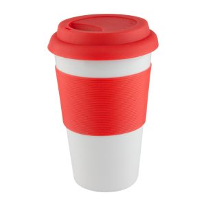 Soft Touch mug with silicone