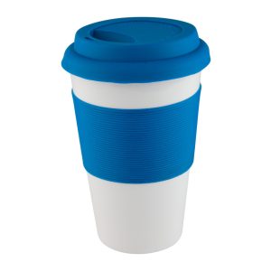 Soft Touch mug with silicone