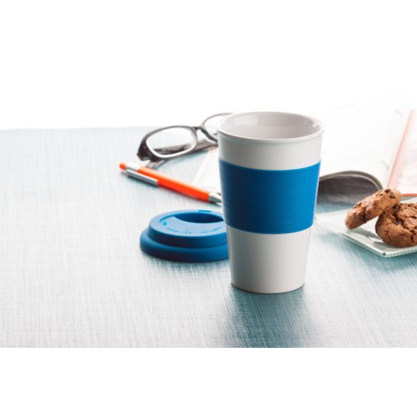 Soft Touch mug with silicone