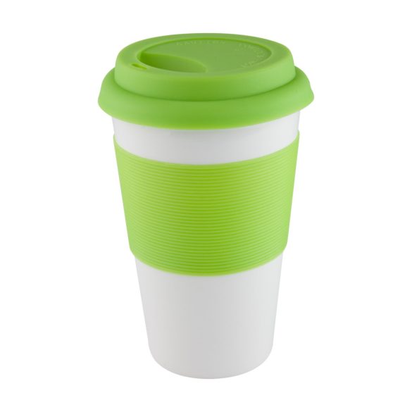 Soft Touch mug with silicone