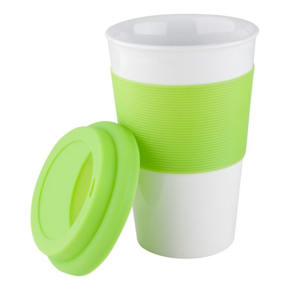 Soft Touch mug with silicone