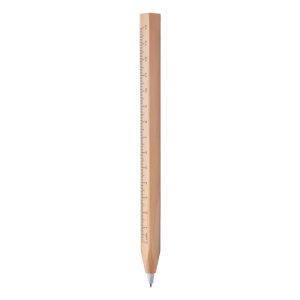 Burnham Black ballpoint pen with ruler