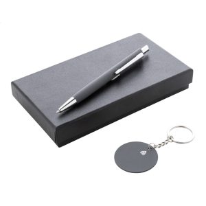 Miroset pen and keyring set