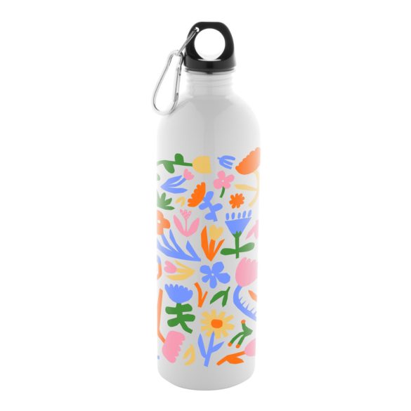 Pressuto XL recycled stainless steel bottle