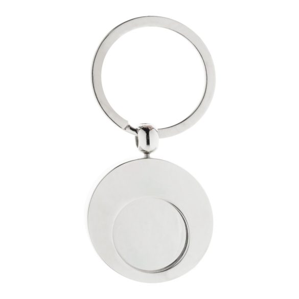 Cromo trolley coin keyring