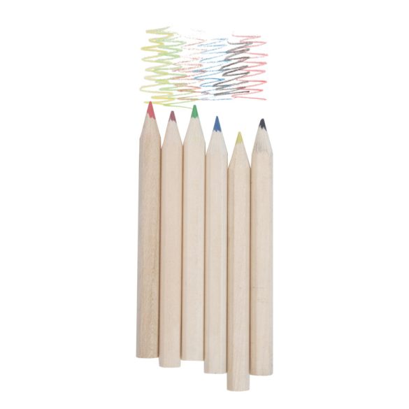Kitty set of 6 pencils