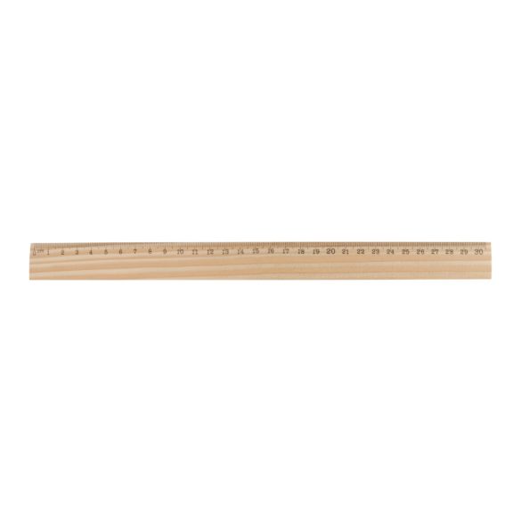 ThreeO wooden ruler