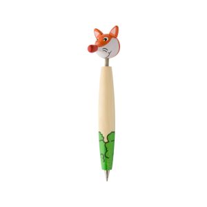 Zoom wooden ballpoint pen, fox