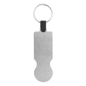 SteelCart trolley coin keyring