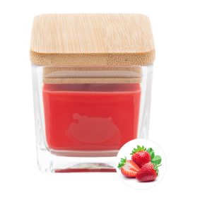 Cubama candle, strawberry