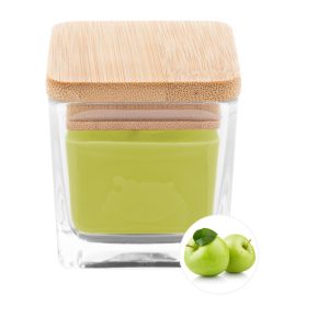 Cubama candle, green apple