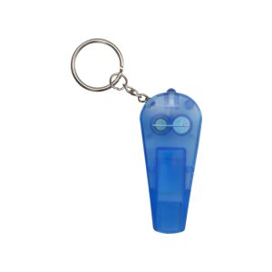 Coach keyring with whistle