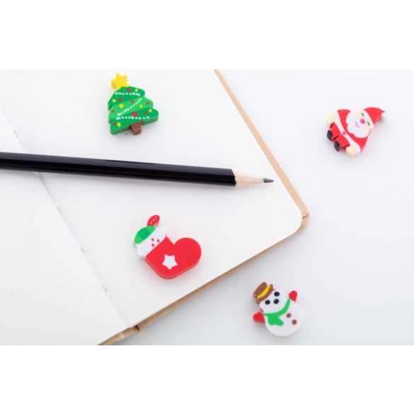 Sommaroy Christmas eraser set