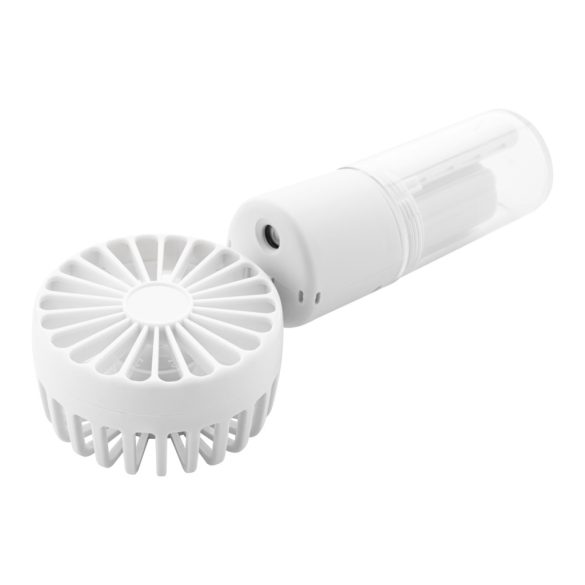 Misty rechargeable water spray fan