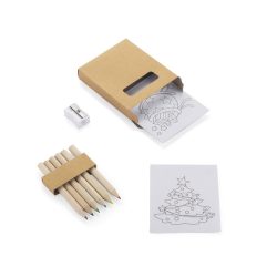 Colour pencils with coloring book SANTI