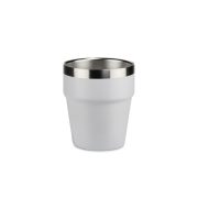 Recycled stainless steel mug MAKEL 300 ml