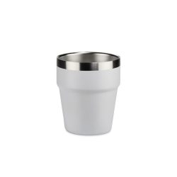 Recycled stainless steel mug MAKEL 300 ml