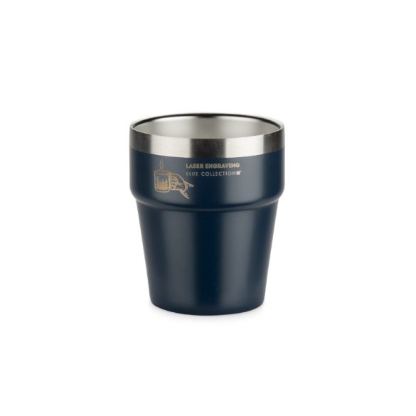 Recycled stainless steel mug MAKEL 300 ml