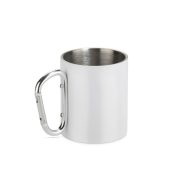 Recycled stainless steel mug VIVO 250 ml