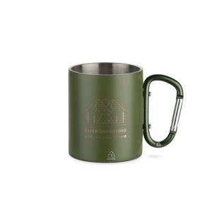 Recycled stainless steel mug VIVO 250 ml