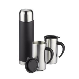 Gift Set ACON (Vacuum flask 500 ml and 2 travel mugs 260 ml)