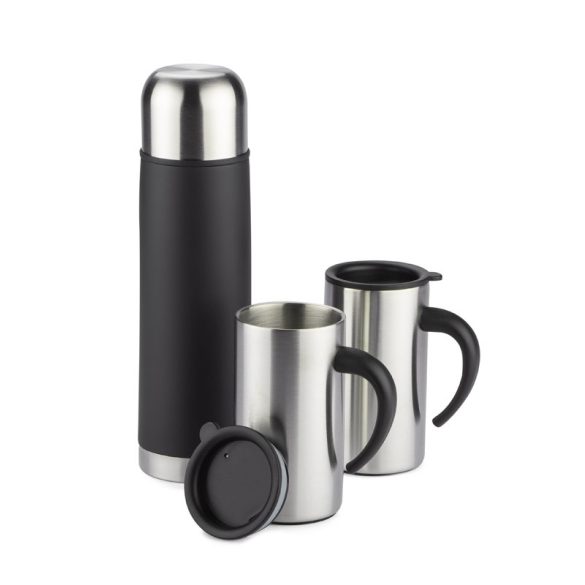 Gift Set ACON (Vacuum flask 500 ml and 2 travel mugs 260 ml)