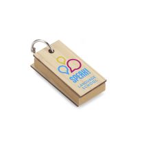 Post-it notes with key ring POLA