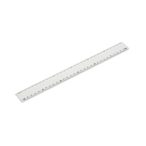 Metal ruler 30 cm FERRA