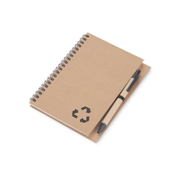 Notebook with pen SERENO