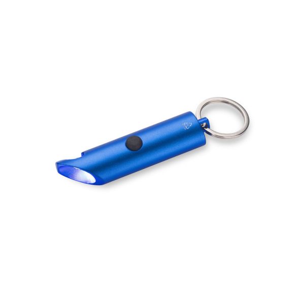 Flashlight with key ring and opener LATARO