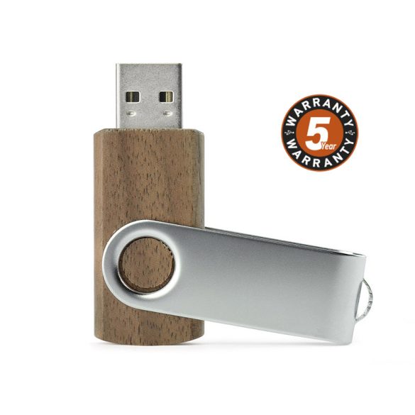 USB flash drive TWISTER WALNUT 16 GB