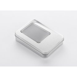   Large tin box for bigger USB flash drives (with inset) - II quality