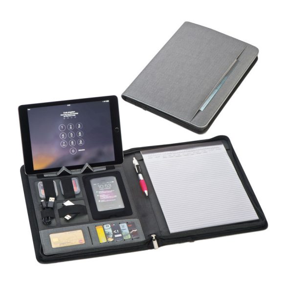 A4 folder with powerbank Elda