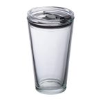 Glass mug with lid Wattenschei