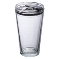 Glass mug with lid Wattenschei