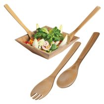 Bamboo salad servers Capua