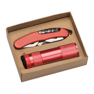 Set torch & pocket knife Dover