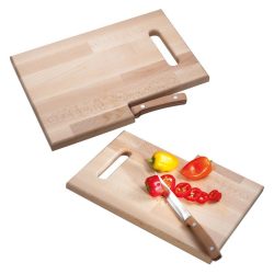Wooden board & knife Lizzano