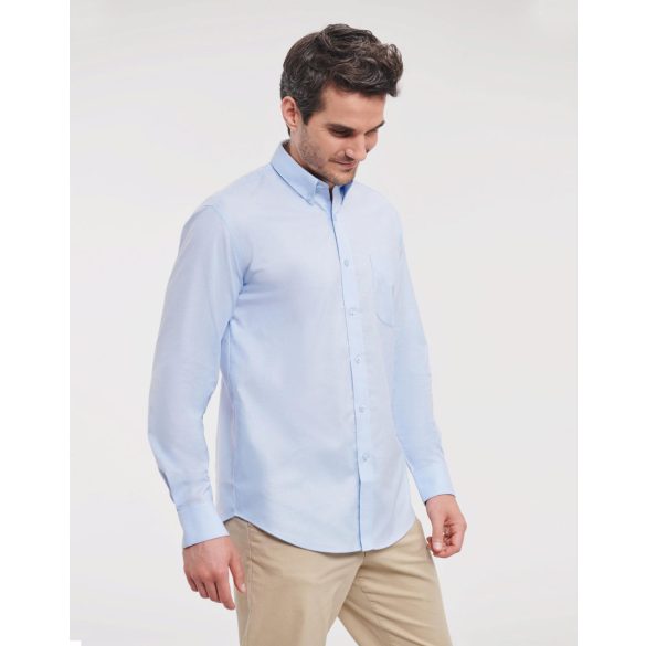 Men's LS Tailored Button-Down Oxford Shirt