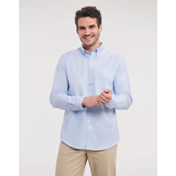 Men's LS Tailored Button-Down Oxford Shirt