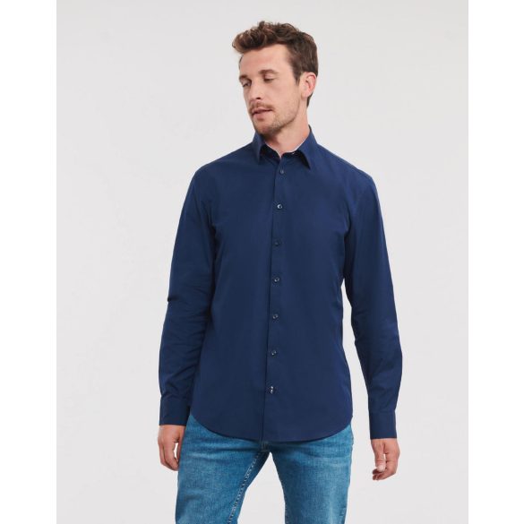 Men's LS Tailored Contrast Ultimate Stretch Shirt