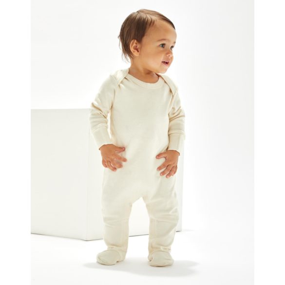 Organic Sleepsuit with Scratch Mitts