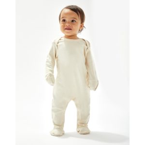 Organic Sleepsuit with Scratch Mitts