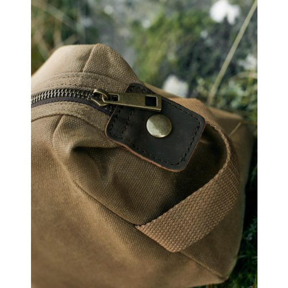 Heritage Waxed Canvas Wash Bag