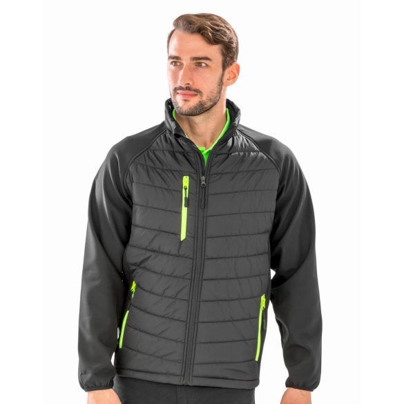 Black Compass Padded Softshell Jacket