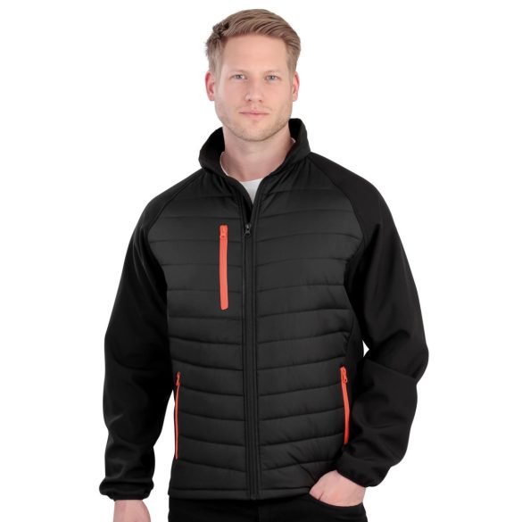 Black Compass Padded Softshell Jacket