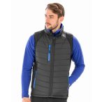 Black Compass Padded Softshell Gilet