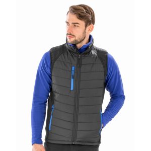 Black Compass Padded Softshell Gilet